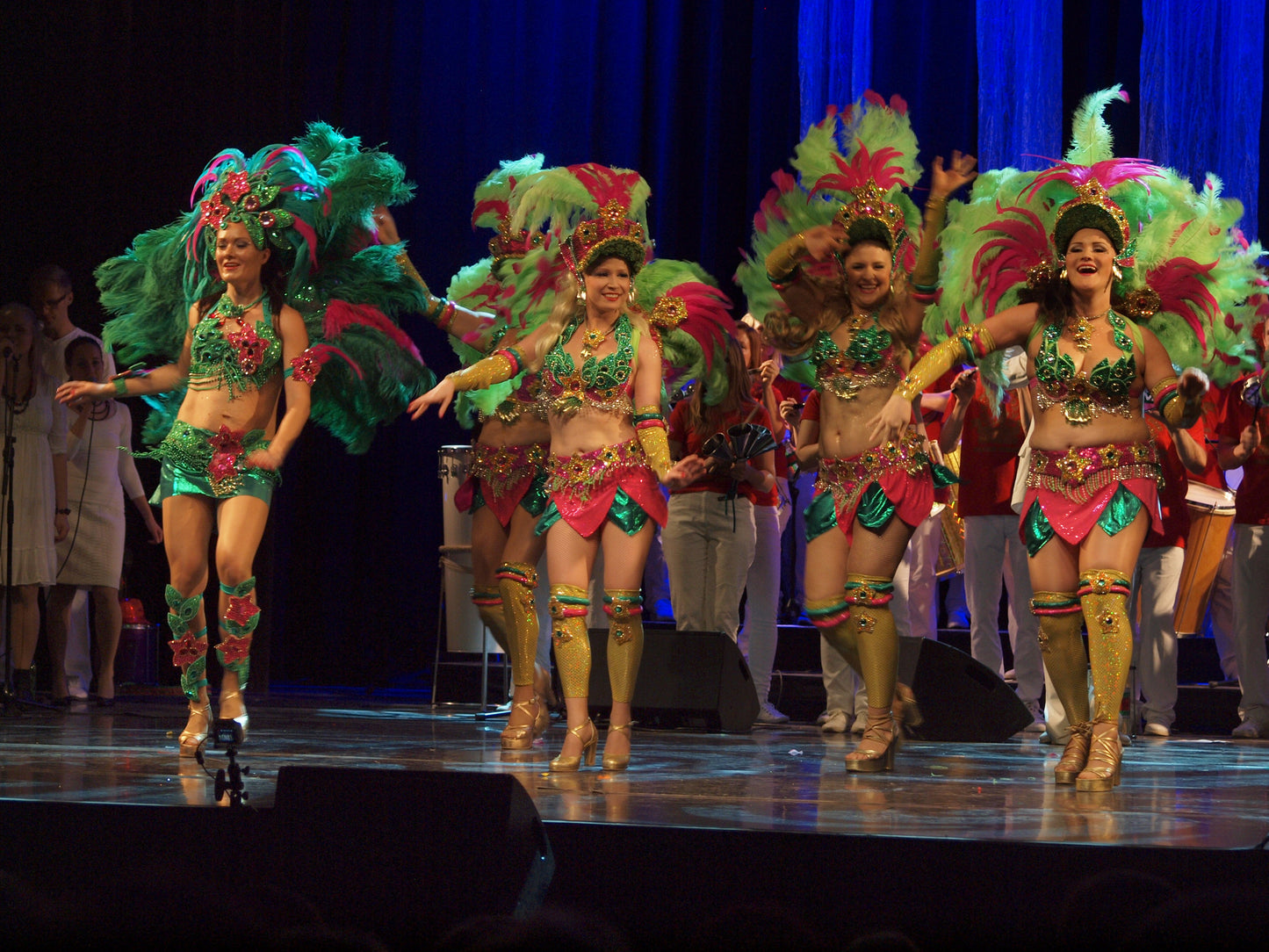 Brazilian samba dancers for hire
