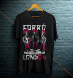 Forro London t-shirt   back and White